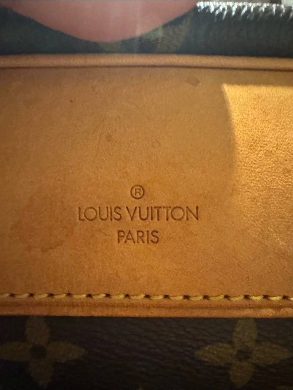 Louis Vuitton Deauvulle Brown Monogram Canvas Top-Handle Bag